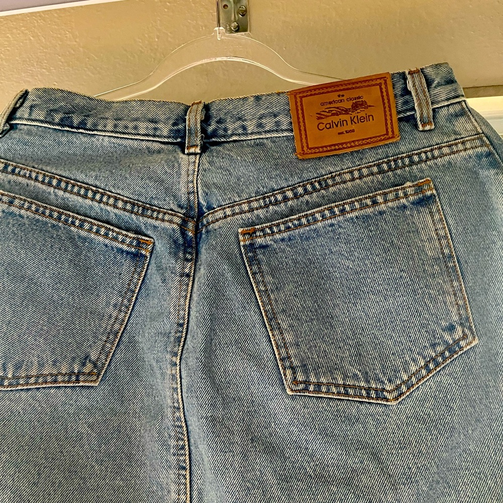 Calvin Klein Jean skirt size 16